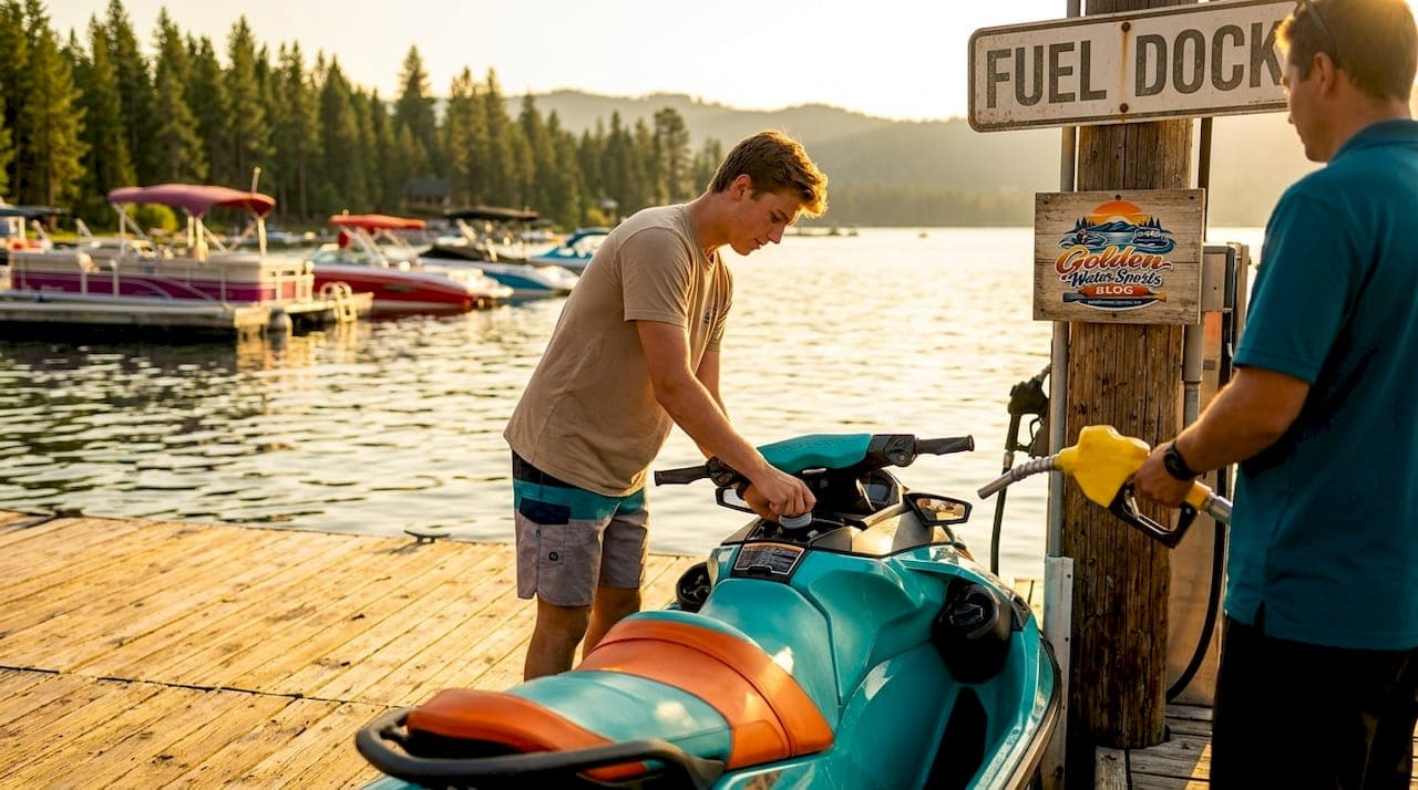 How to Refuel a Rented Jet Ski Between Lakes