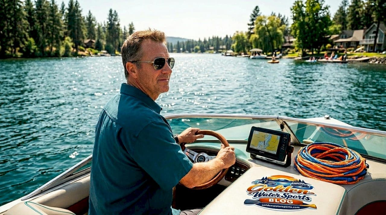 How to Drive a Ski Boat on Lakes Near Spokane Valley