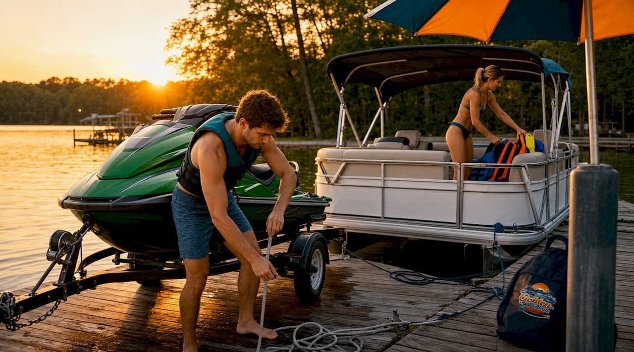 Jet Ski vs Pontoon Boat: Which Is Right for You?