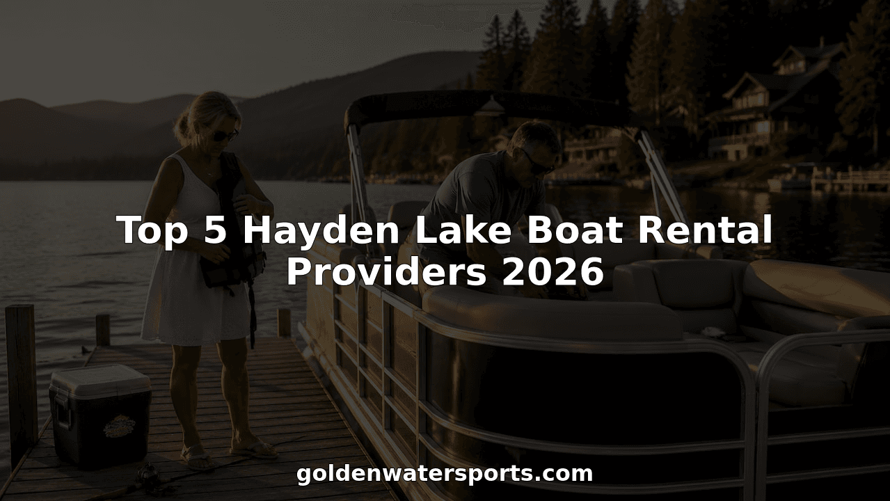 Top 5 Hayden Lake Boat Rental Providers 2026