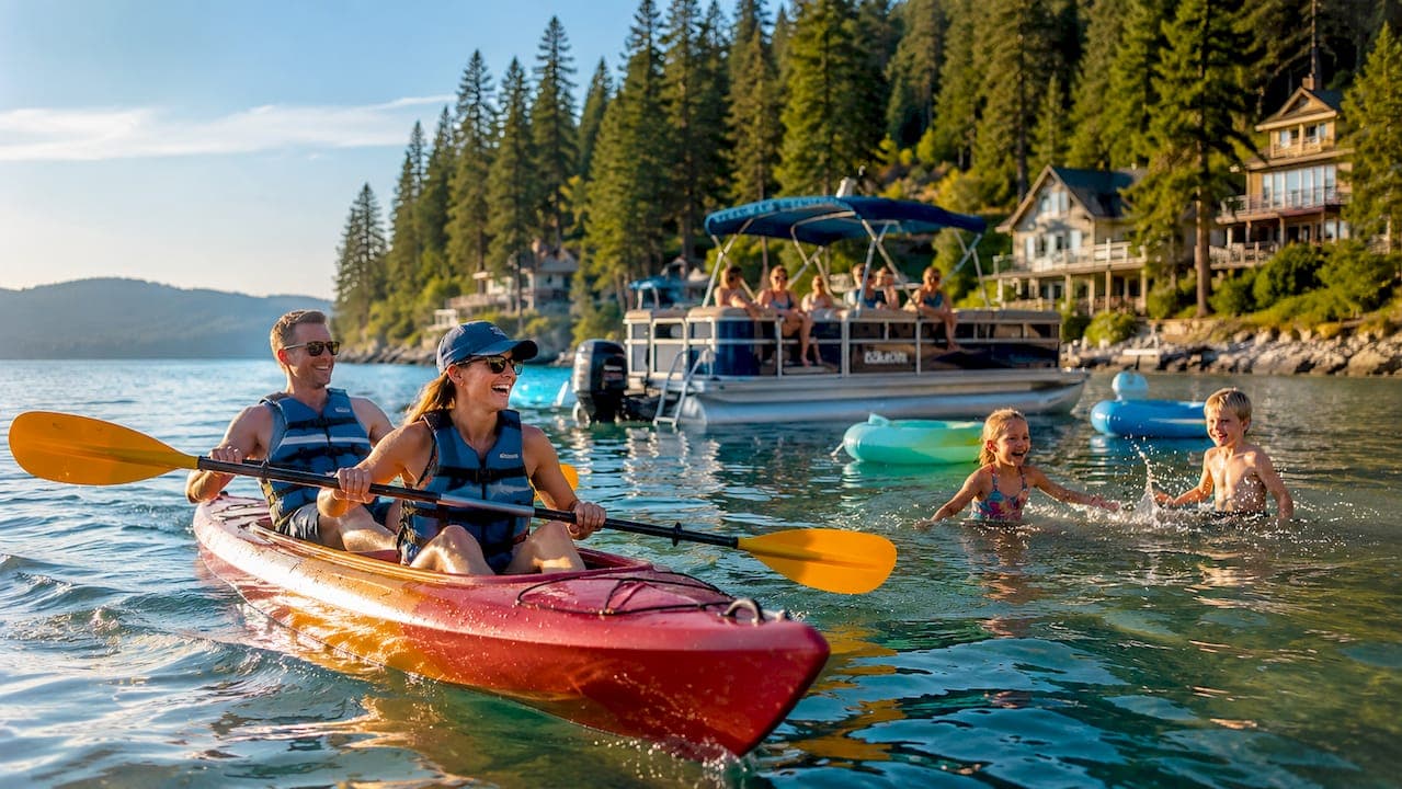How Rental Add-Ons Work for Water Toys on Lakes