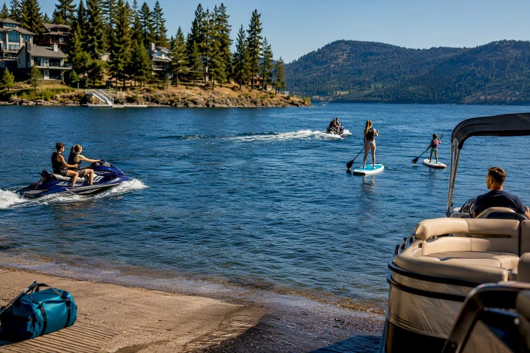 Pick Your Launch First for Boating on 25 Mile Lake Coeur d'Alene