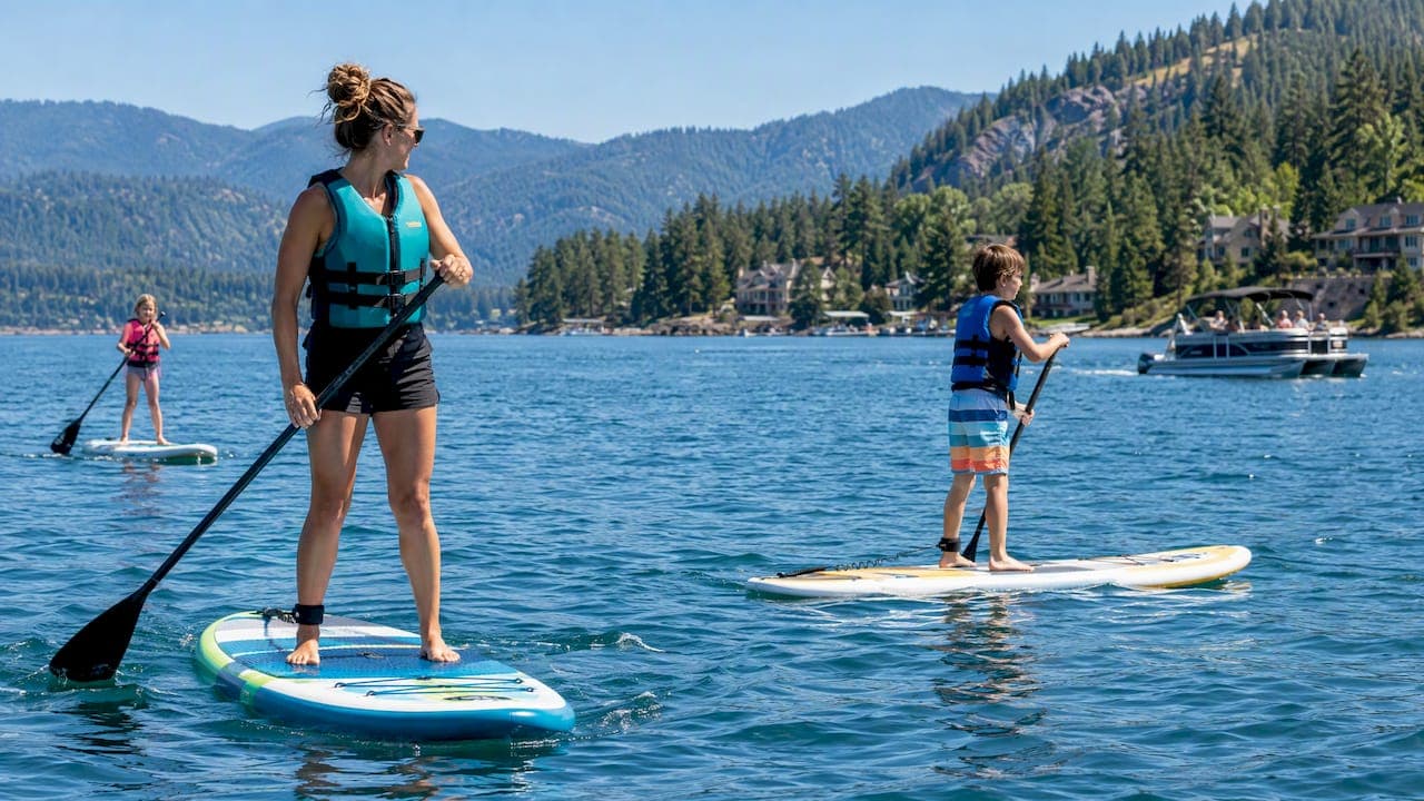 Five Minute Rental Safety for Spokane Area Paddleboard Families
