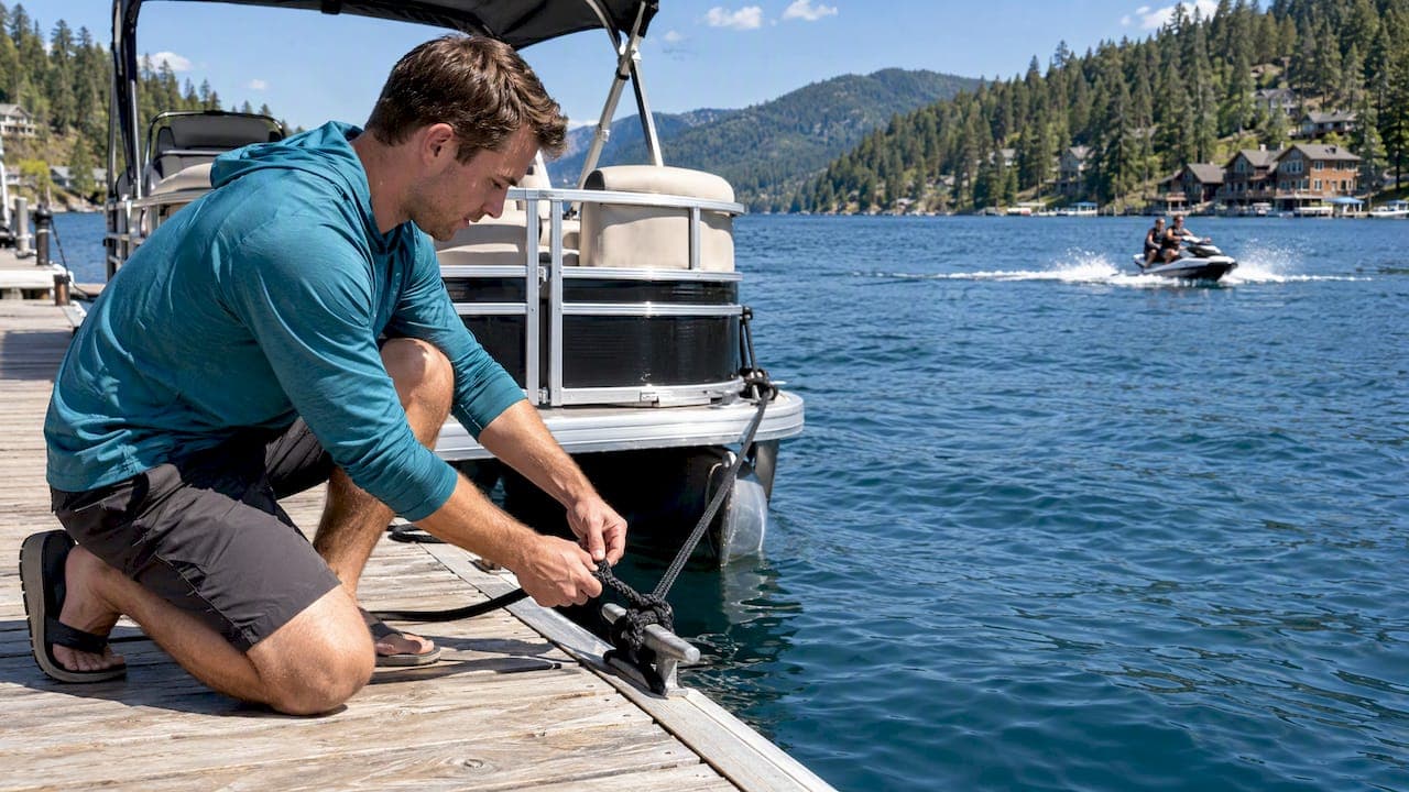 How to Tie Up a Boat: Cleat Hitch, Dock Lines and Docking Basics